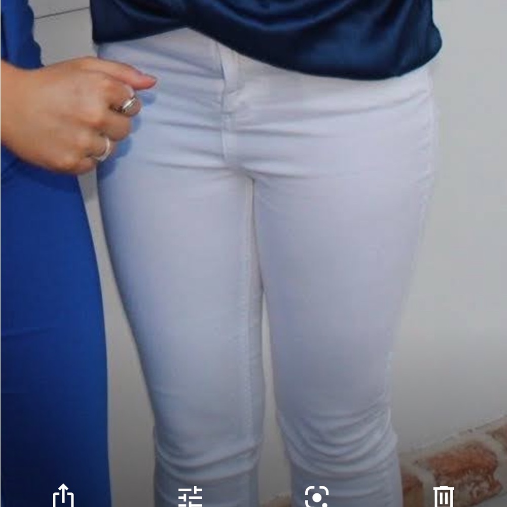 KIDS WHITE JEANS